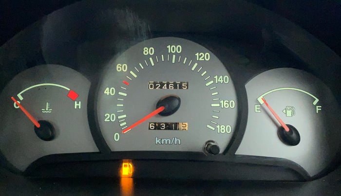 2011 Hyundai Santro Xing GLS, Petrol, Manual, 24,615 km, Odometer Image