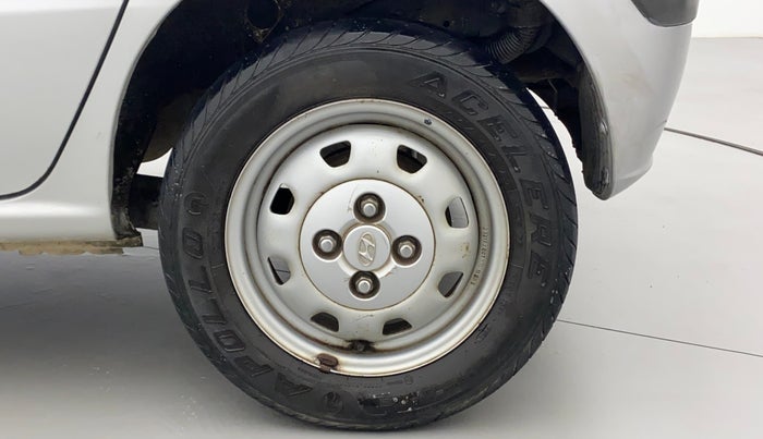 2011 Hyundai Santro Xing GLS, Petrol, Manual, 24,615 km, Left Rear Wheel