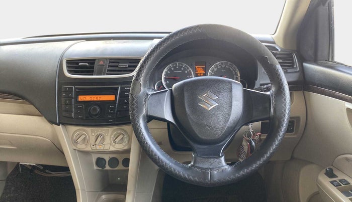 2013 Maruti Swift Dzire VXI, Petrol, Manual, 70,073 km, Steering Wheel Close Up