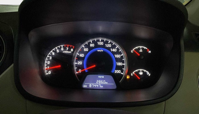 2018 Hyundai Grand i10 MAGNA 1.2 KAPPA VTVT, CNG, Manual, 87,408 km, Odometer Image