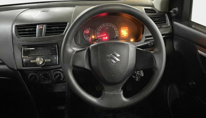 2013 Maruti Swift LXI, Petrol, Manual, 65,672 km, Steering Wheel Close Up