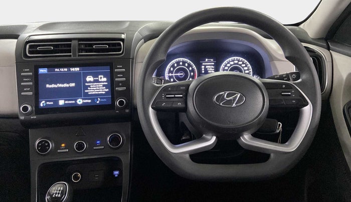 2020 Hyundai Creta EX 1.5 PETROL, Petrol, Manual, 14,614 km, Steering Wheel Close Up