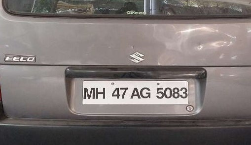 2018 Maruti Eeco 5 STR WITH A/C+HTR, CNG, Manual, 24,183 km, Dicky (Boot door) - Slightly dented