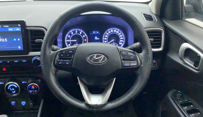 2019 Hyundai VENUE SX 1.0 (O) TURBO, Petrol, Manual, 47,417 km, Steering Wheel Close Up