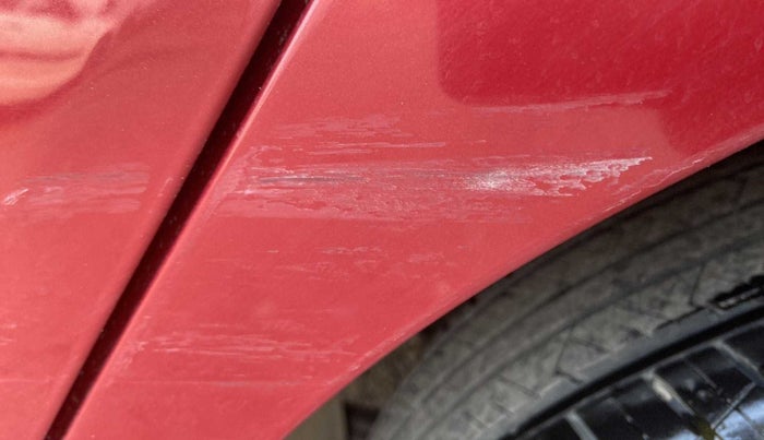 2018 Hyundai Verna 1.4 E PETROL, Petrol, Manual, 45,828 km, Left quarter panel - Minor scratches