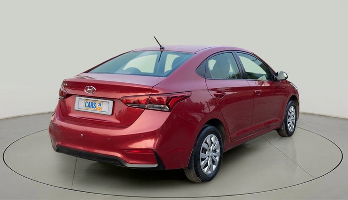 2018 Hyundai Verna 1.4 E PETROL, Petrol, Manual, 45,828 km, Right Back Diagonal