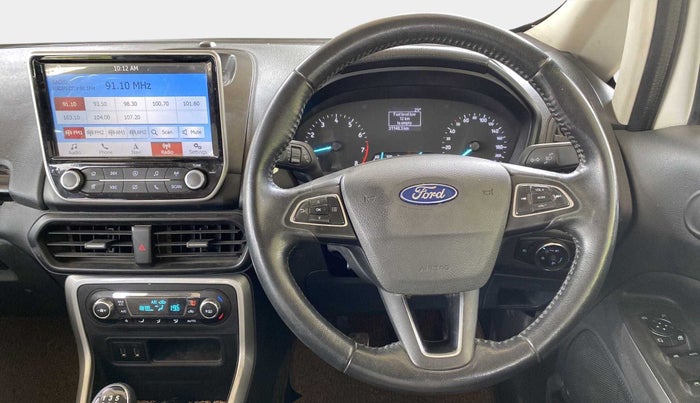 2018 Ford Ecosport TITANIUM 1.5L PETROL, Petrol, Manual, 31,122 km, Steering Wheel Close Up