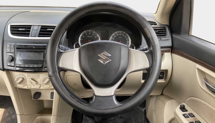 2015 Maruti Swift Dzire VXI, Petrol, Manual, 13,101 km, Steering Wheel Close Up