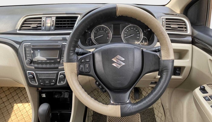 2017 Maruti Ciaz VXI+AT, Petrol, Automatic, 21,097 km, Steering Wheel Close Up
