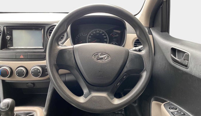 2017 Hyundai Grand i10 MAGNA 1.2 KAPPA VTVT, Petrol, Manual, 65,246 km, Steering Wheel Close Up