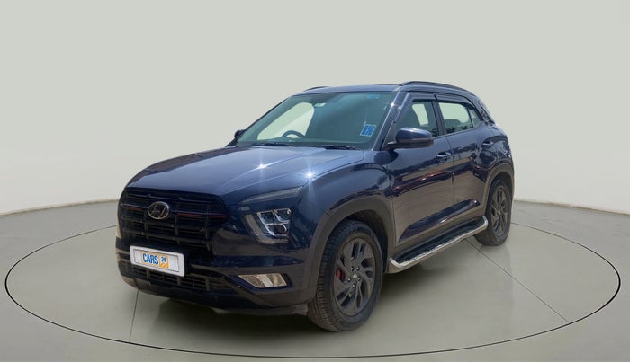 2022 Hyundai Creta SX (O) IVT KNIGHT 1.5 PETROL, Petrol, Automatic, 22,939 km, Left Front Diagonal
