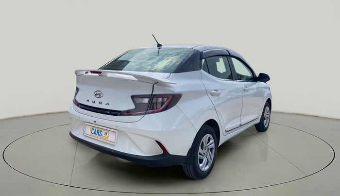 2022 Hyundai AURA S 1.2 CNG, CNG, Manual, 6,800 km, Right Back Diagonal