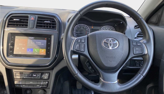 2022 Toyota URBAN CRUISER PREMIUM GRADE MT, Petrol, Manual, 2,870 km, Steering Wheel Close Up