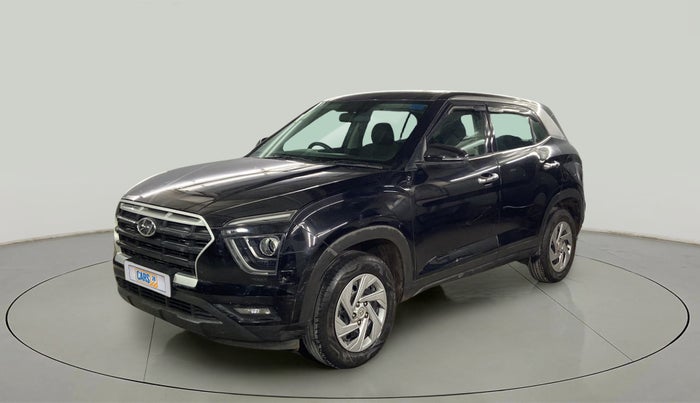 2021 Hyundai Creta E 1.5 PETROL, Petrol, Manual, 12,582 km, Left Front Diagonal