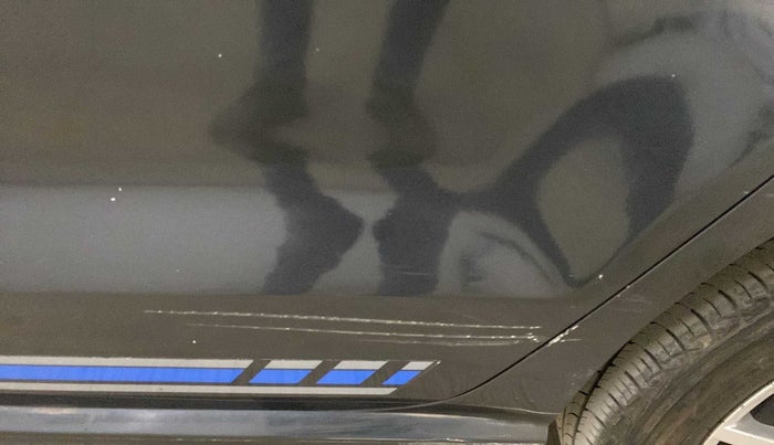 2019 Volkswagen Ameo COMFORTLINE 1.0L, Petrol, Manual, 25,201 km, Rear left door - Slightly dented