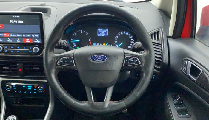 2018 Ford Ecosport TITANIUM 1.5L DIESEL, Diesel, Manual, 90,304 km, Steering Wheel Close Up