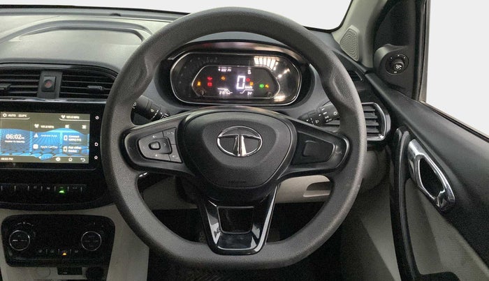 2022 Tata TIGOR XZ PLUS CNG, CNG, Manual, 22,034 km, Steering Wheel Close Up