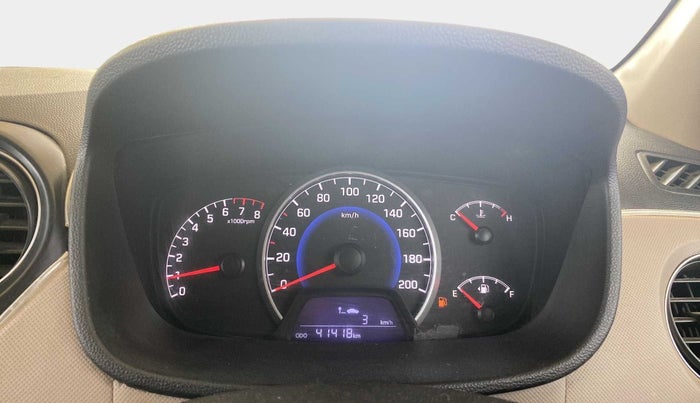 2017 Hyundai Grand i10 MAGNA 1.2 KAPPA VTVT, Petrol, Manual, 41,390 km, Odometer Image