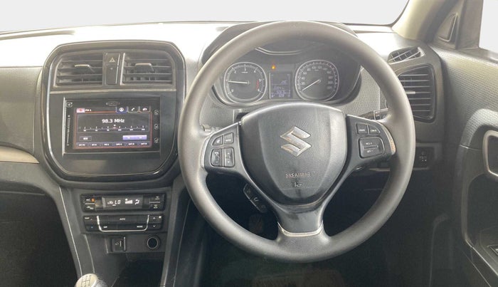 2017 Maruti Vitara Brezza ZDI PLUS DUAL TONE, Diesel, Manual, 50,685 km, Steering Wheel Close Up