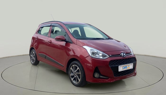 2019 Hyundai Grand i10 SPORTZ AT 1.2 KAPPA VTVT, Petrol, Automatic, 23,193 km, Right Front Diagonal