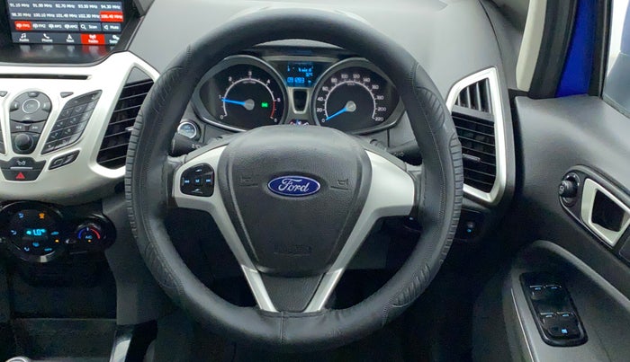 2017 Ford Ecosport TITANIUM+ 1.5L DIESEL, Diesel, Manual, 91,283 km, Steering Wheel Close Up
