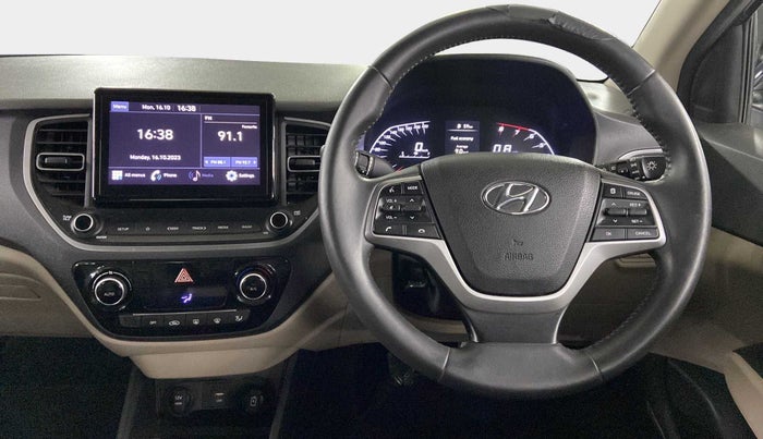 2020 Hyundai Verna SX 1.5 VTVT, Petrol, Manual, 62,470 km, Steering Wheel Close Up