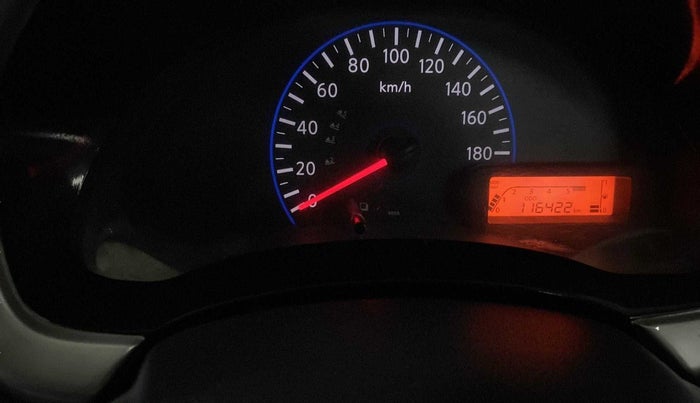 2017 Datsun Go T, CNG, Manual, 1,16,397 km, Odometer Image