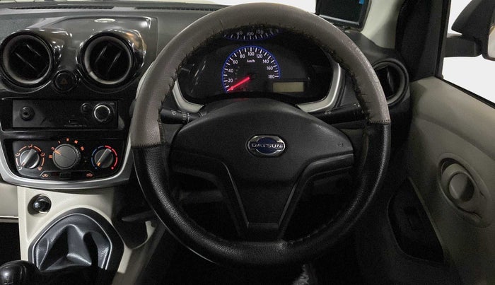 2017 Datsun Go T, CNG, Manual, 1,16,397 km, Steering Wheel Close Up