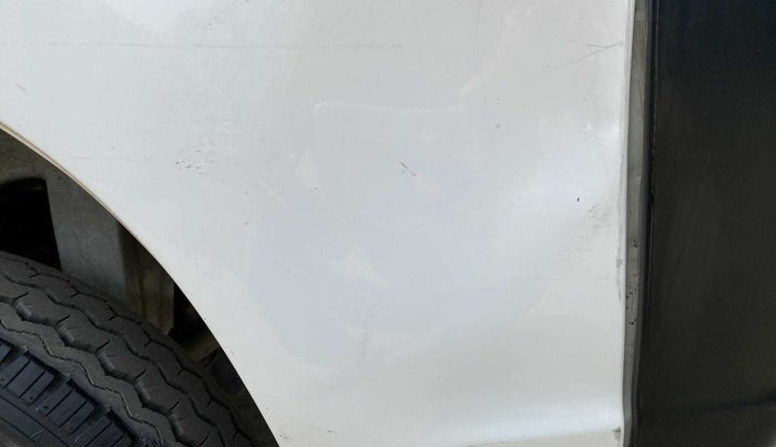 2018 Maruti Eeco 5 STR WITH A/C+HTR, Petrol, Manual, 17,924 km, Left quarter panel - Minor scratches