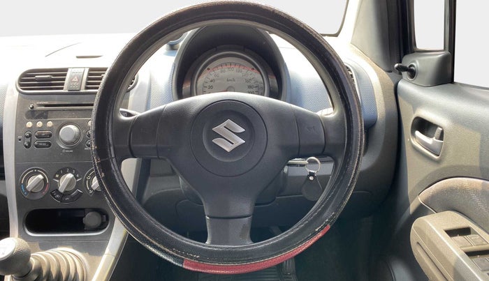 2010 Maruti Ritz VXI GENUS, Petrol, Manual, 75,689 km, Steering Wheel Close Up