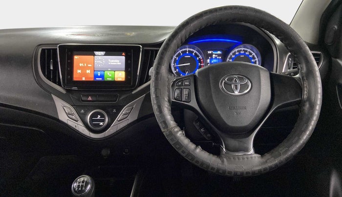 2021 Toyota Glanza G, Petrol, Manual, 25,009 km, Steering Wheel Close Up