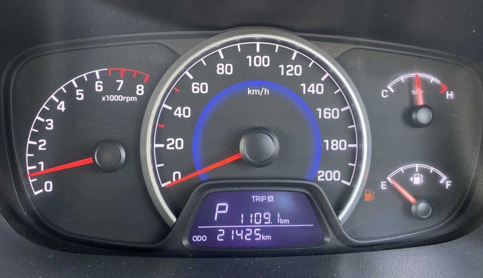 2019 Hyundai Grand i10 SPORTZ AT 1.2 KAPPA VTVT, Petrol, Automatic, 21,414 km, Odometer Image