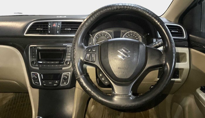 2018 Maruti Ciaz ZETA 1.4  MT PETROL, Petrol, Manual, 23,209 km, Steering Wheel Close Up