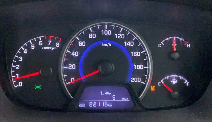 2014 Hyundai Grand i10 MAGNA 1.2 KAPPA VTVT, Petrol, Manual, 82,116 km, Odometer Image
