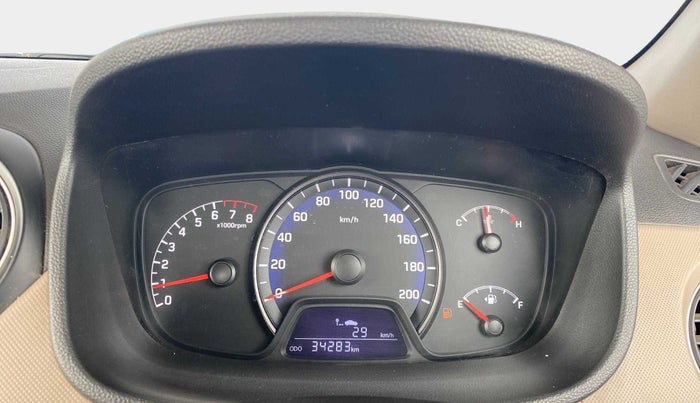 2014 Hyundai Xcent S 1.2, Petrol, Manual, 34,279 km, Odometer Image