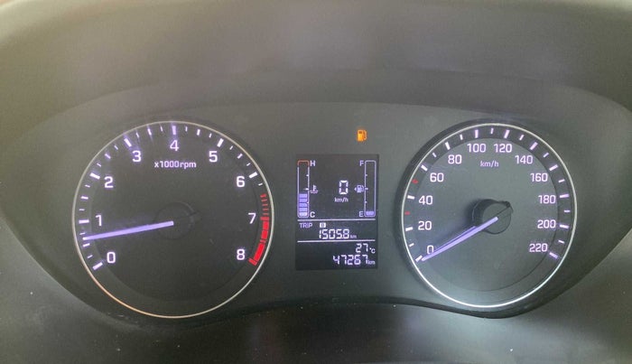 2017 Hyundai Elite i20 ASTA 1.2, Petrol, Manual, 47,246 km, Odometer Image