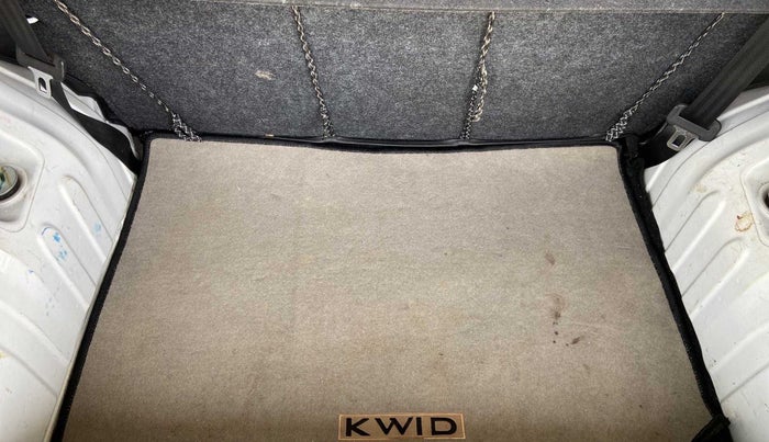 2017 Renault Kwid RXT 1.0 AMT, Petrol, Automatic, 31,341 km, Boot Inside