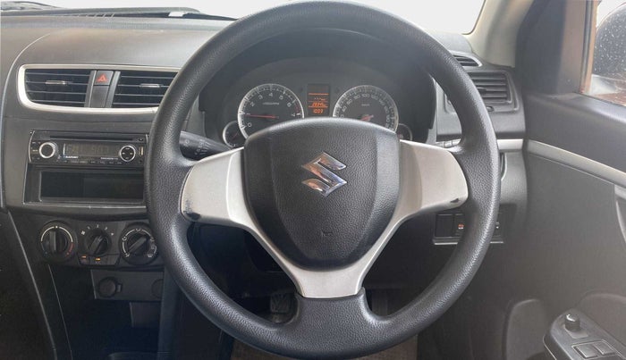 2012 Maruti Swift VXI, Petrol, Manual, 28,365 km, Steering Wheel Close Up