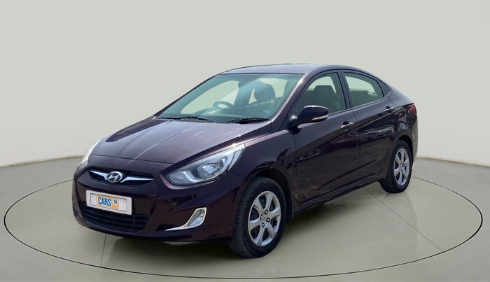 2013 Hyundai Verna FLUIDIC 1.6 CRDI EX, Diesel, Manual, 97,406 km, Left Front Diagonal