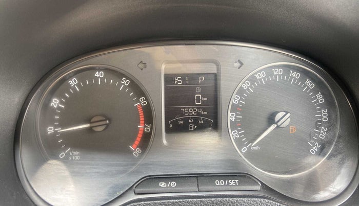 2018 Skoda Rapid STYLE 1.6 MPI AT, Petrol, Automatic, 75,922 km, Odometer Image