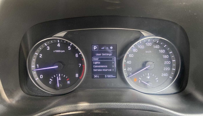 2017 Hyundai New Elantra 2.0 SX(O) AT PETROL, Petrol, Automatic, 51,808 km, Odometer Image
