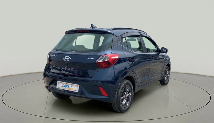 2020 Hyundai GRAND I10 NIOS SPORTZ AMT 1.2 KAPPA VTVT, Petrol, Automatic, 28,478 km, Right Back Diagonal