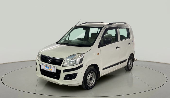 2018 Maruti Wagon R 1.0 LXI CNG, CNG, Manual, 31,385 km, Left Front Diagonal