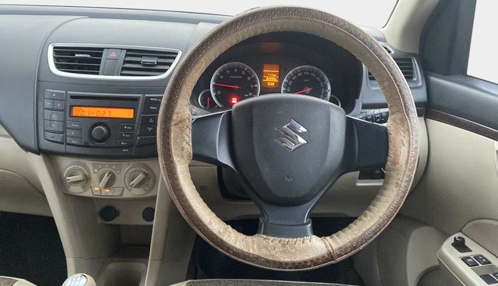 2014 Maruti Swift Dzire VXI, Petrol, Manual, 62,295 km, Steering Wheel Close Up
