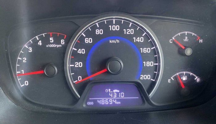 2014 Hyundai Grand i10 MAGNA 1.1 CRDI, Diesel, Manual, 48,692 km, Odometer Image