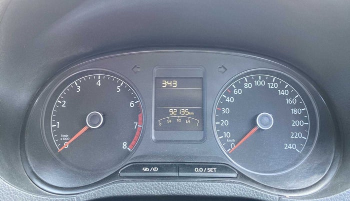 2016 Volkswagen Ameo HIGHLINE1.2L, Petrol, Manual, 92,128 km, Odometer Image