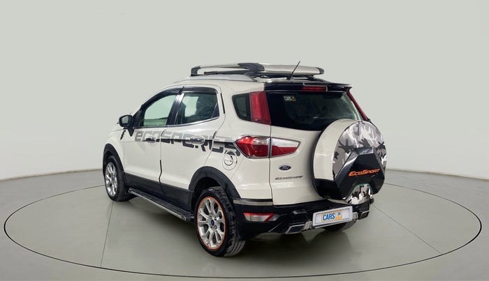 2018 Ford Ecosport TITANIUM + 1.5L PETROL AT, Petrol, Automatic, 25,329 km, Left Back Diagonal