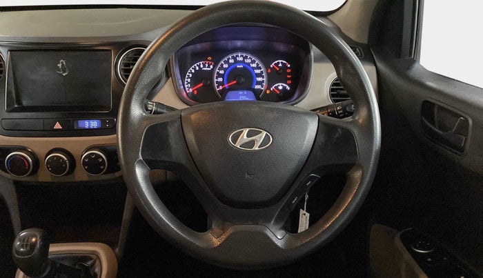 2015 Hyundai Grand i10 MAGNA 1.2 KAPPA VTVT, Petrol, Manual, 40,298 km, Steering Wheel Close Up