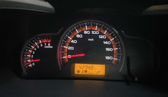 2017 Maruti Alto K10 VXI (O), Petrol, Manual, 42,731 km, Odometer Image