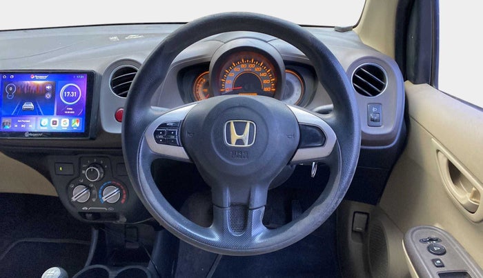 2012 Honda Brio S MT, Petrol, Manual, 63,789 km, Steering Wheel Close Up